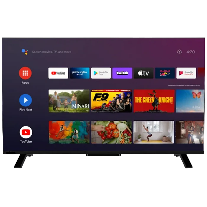 43" led smart tv ozon h43s7000r, 1920x1080 fhd, android tv, negru 4