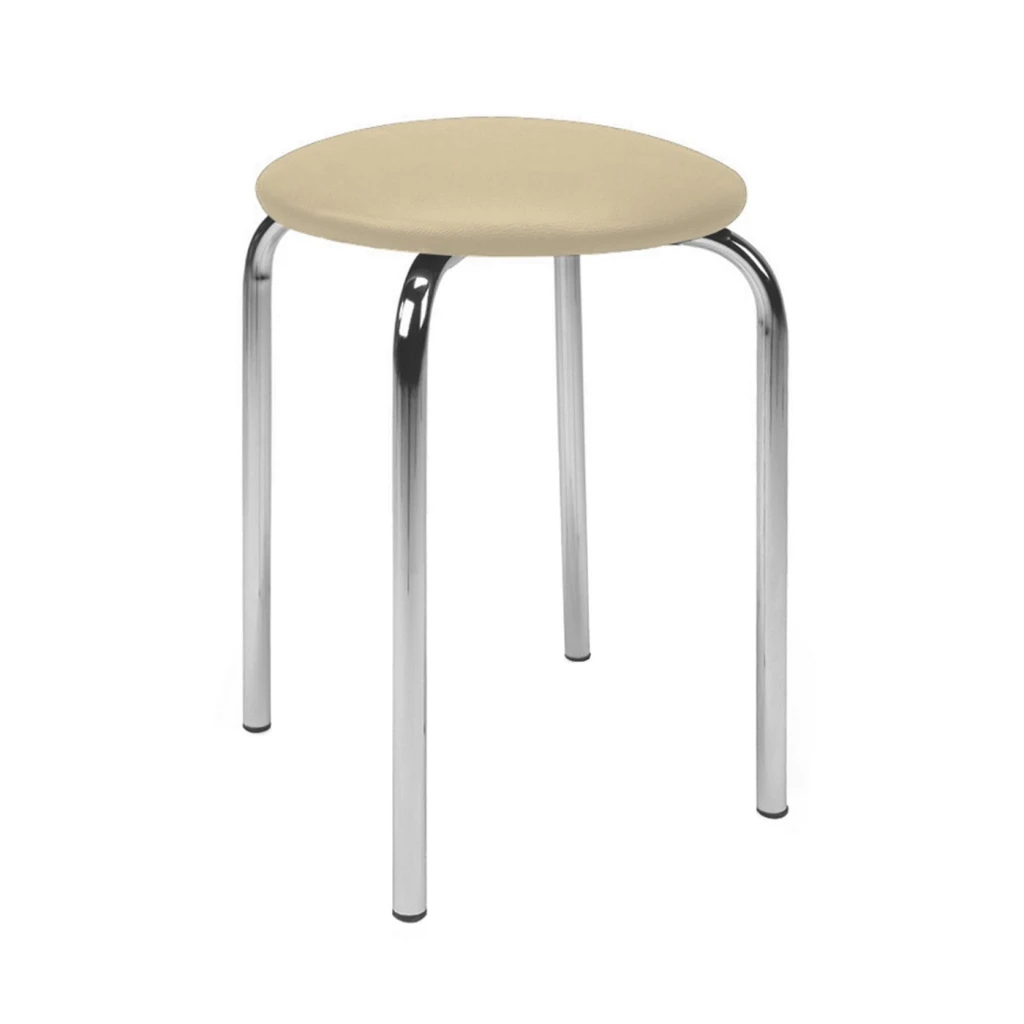 Scaun pe rama chico chrome v-18 beige 2