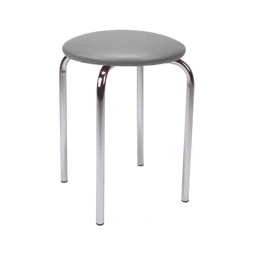 Scaun pe rama chico chrome v-2~grey 2