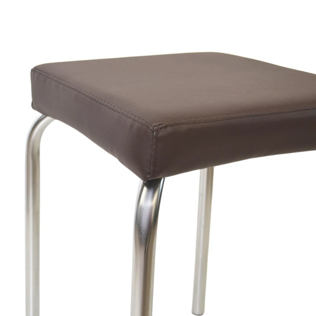 Табурет tutti chrome v-3 brown 2