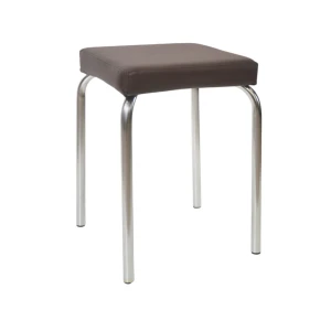 Табурет tutti chrome v-3 brown