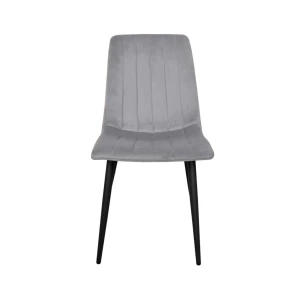 Scaun dc-90p~n14 catifea light grey+black legs