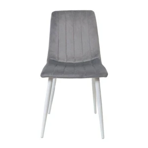 Scaun dc-90p~n20 catifea dark grey+white legs Thumbnail 2