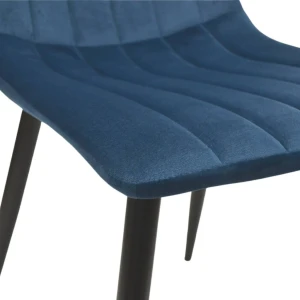 Scaun dc-90p~n63 catifea dark blue+black legs Thumbnail 2