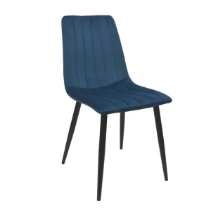 Scaun dc-90p~n63 catifea dark blue+black legs Thumbnail 3