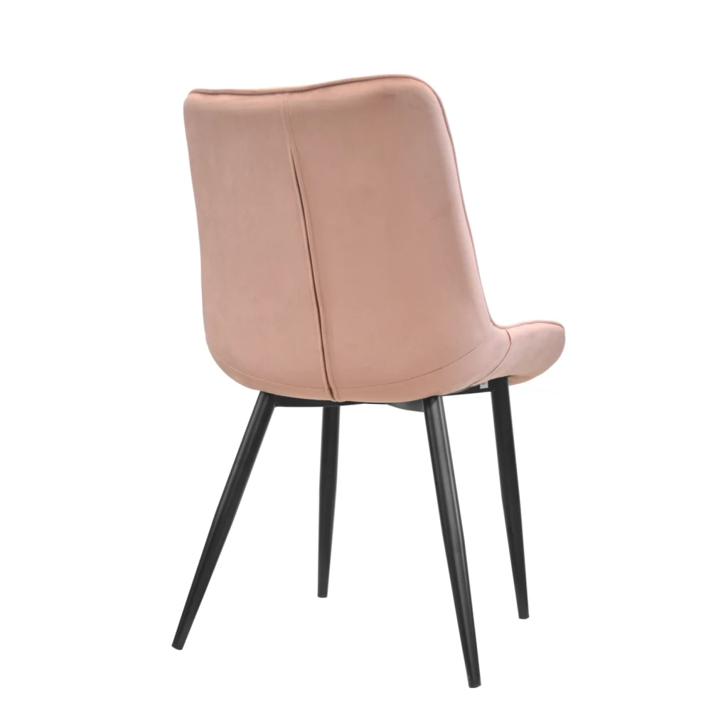 Scaun hans~catifea rusty hlr44+black legs 3