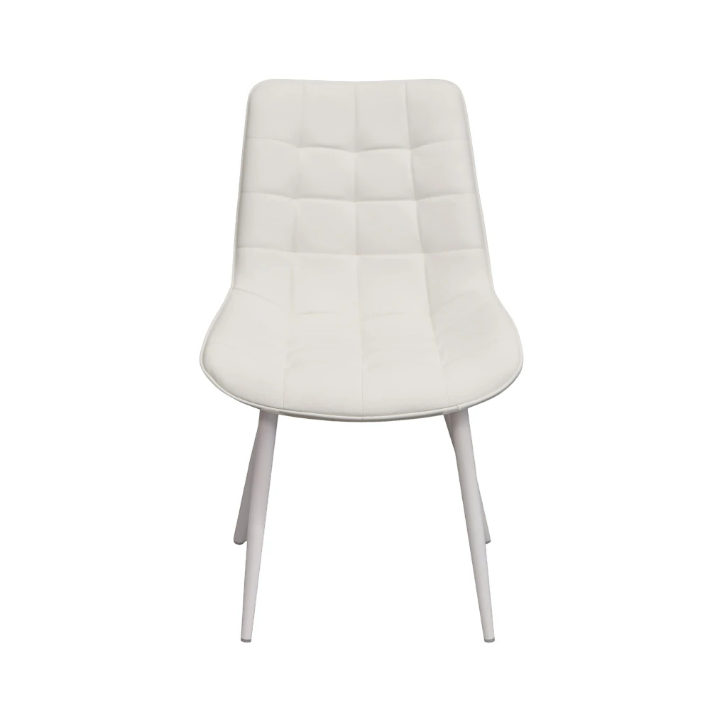 Scaun hans~white pu cosy 20+white legs 2