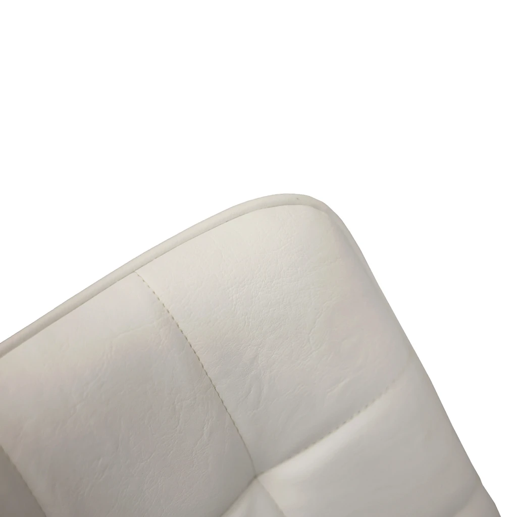 Scaun hans~white pu cosy 20+white legs 5