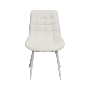 Scaun hans~white pu cosy 20+white legs Thumbnail 2