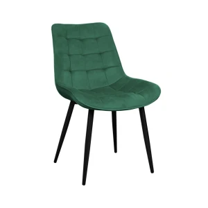 Scaun hans~catifea green hlr57 + black legs