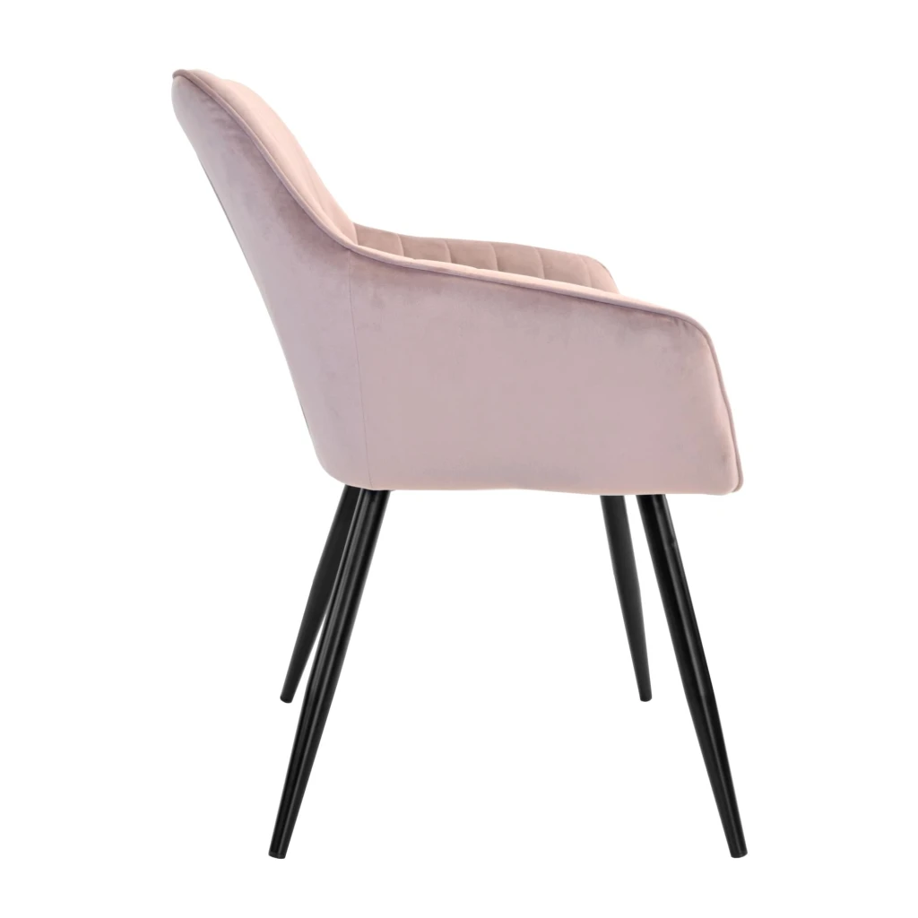 Scaun iris~pudra+black legs 4