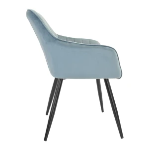 Scaun iris~light blue hlr61+black legs Thumbnail 4