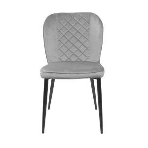 Scaun tusk~catifea grey hlr14+black legs Thumbnail 2