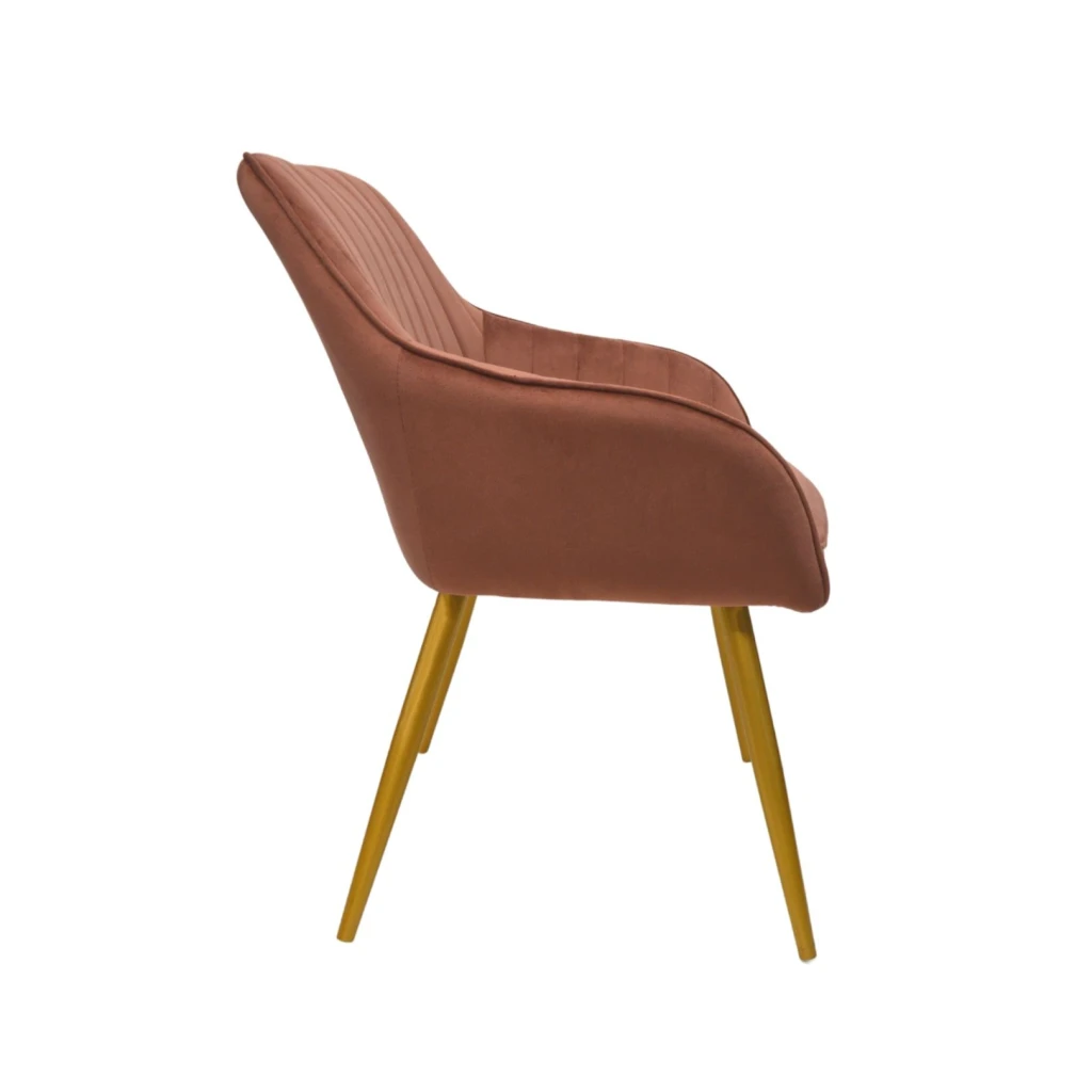 Scaun iris~rusty+gold legs 4