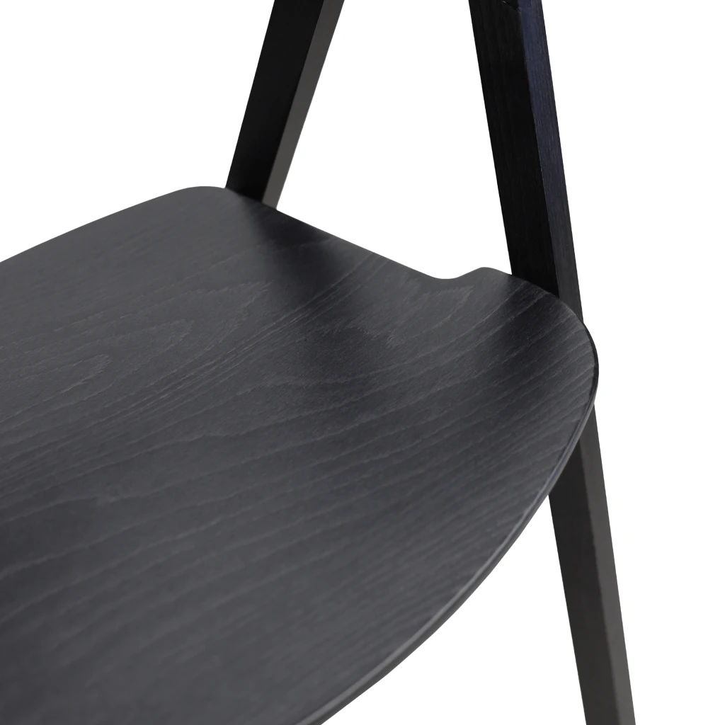 Scaun guru black+black leg 7
