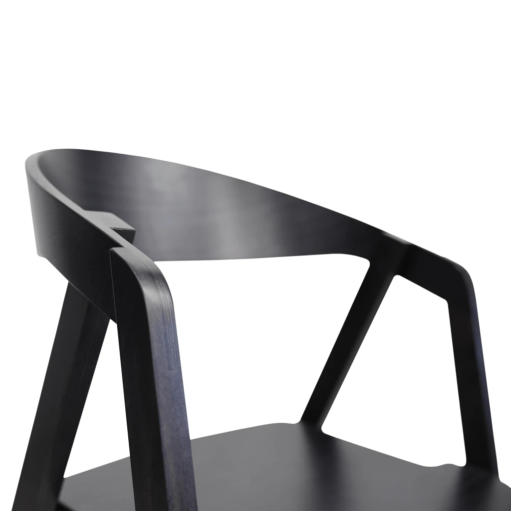 Scaun guru black+black leg 5