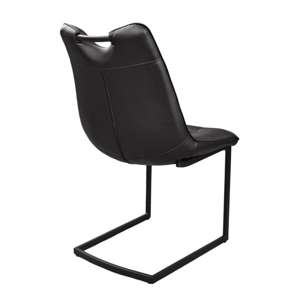 Стула конфорт cf~black pu+black legs 4
