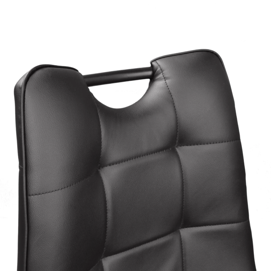 Стула конфорт cf~black pu+black legs 6