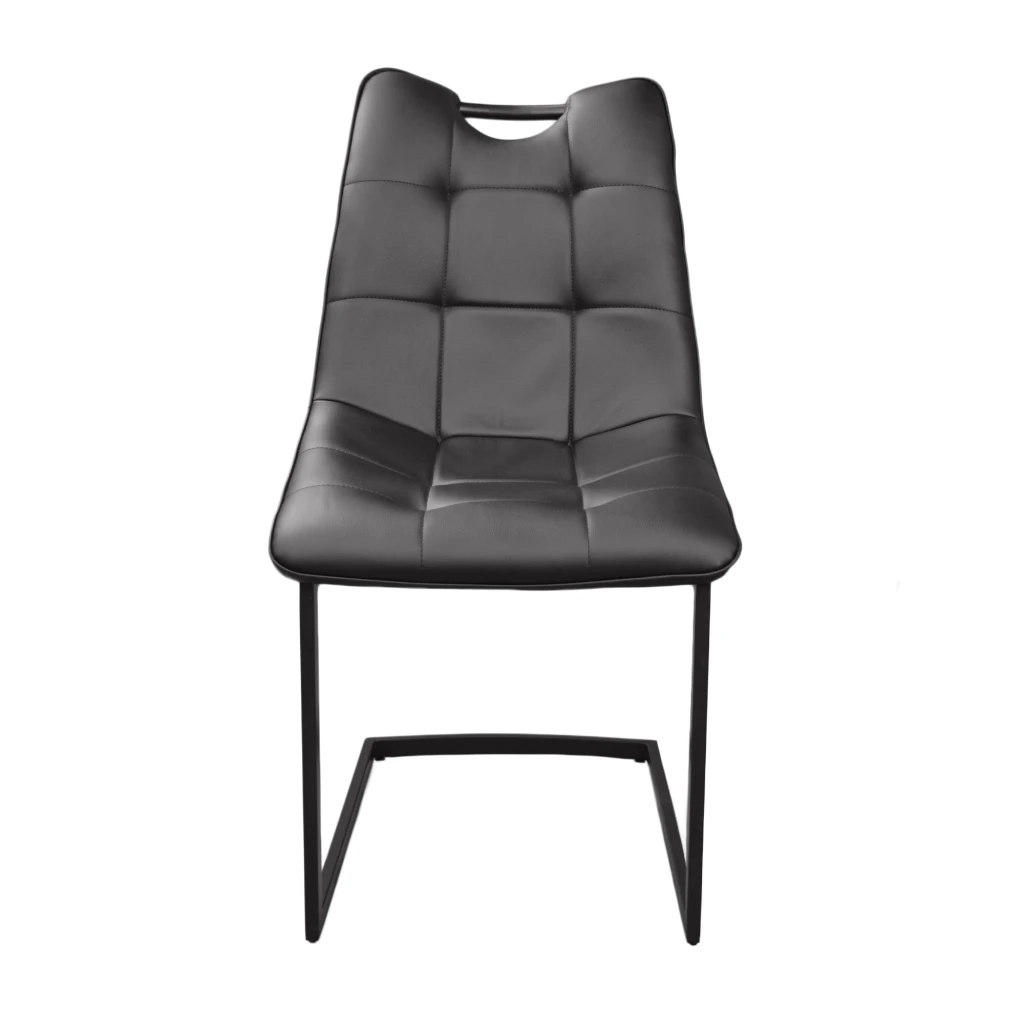 Стула конфорт cf~black pu+black legs 2