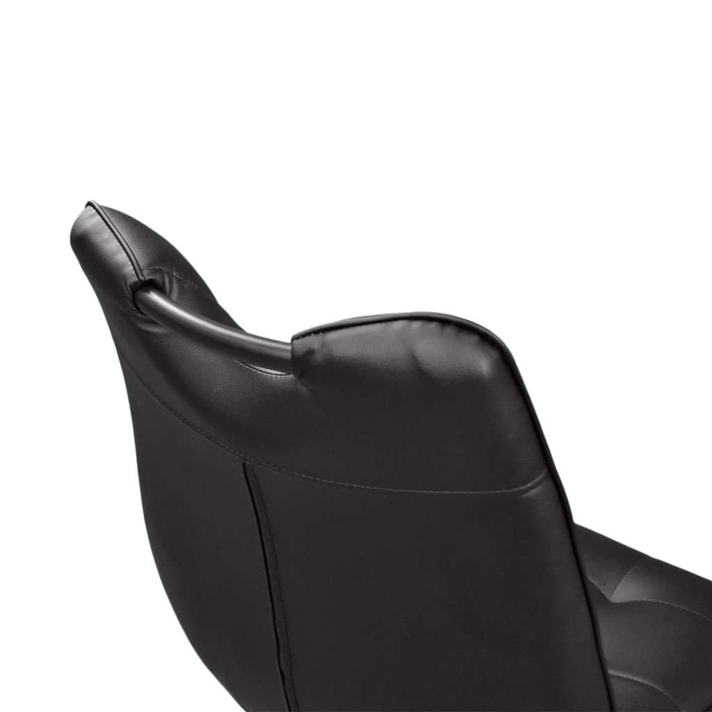 Стула конфорт cf~black pu+black legs 7