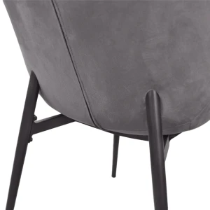 Scaun lotus~stofa grey+black legs Thumbnail 6