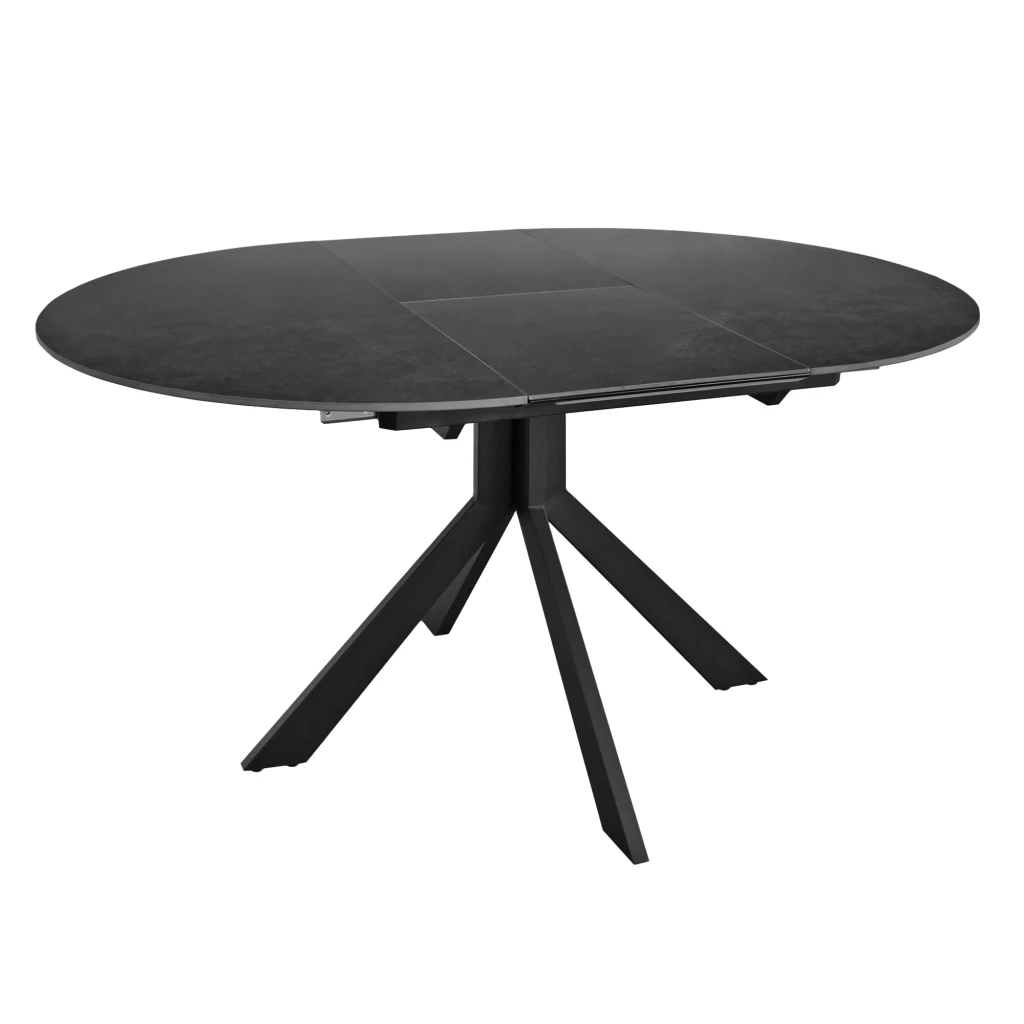 Стол керамический pina 1100(400)*760 темно-серый 2