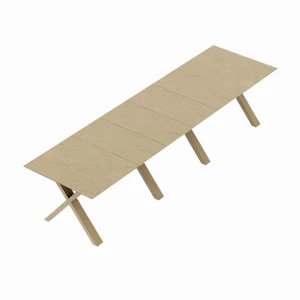 Стол madrid~natural wood+wood legs Thumbnail 4