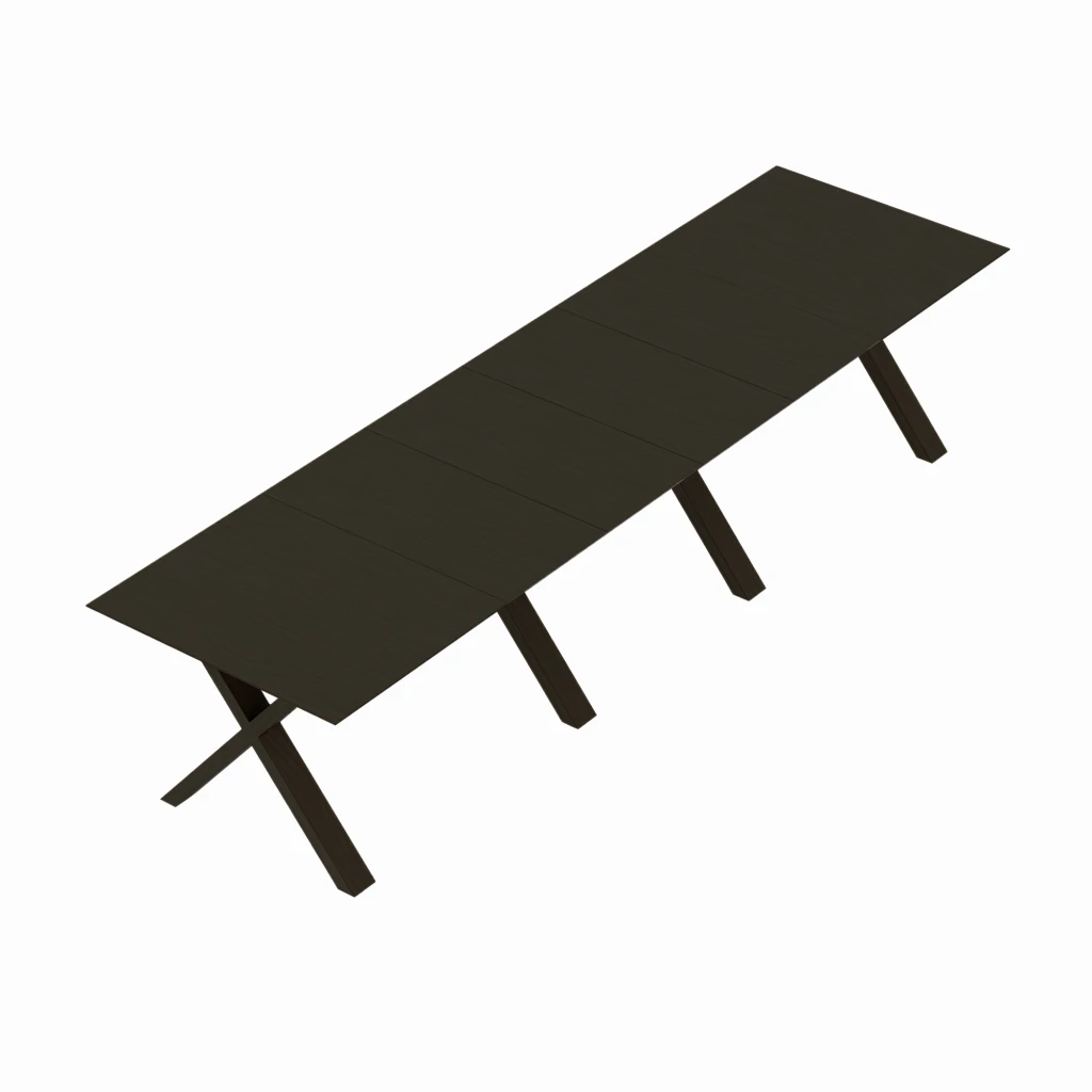 Masa madrid~black top+black legs 4