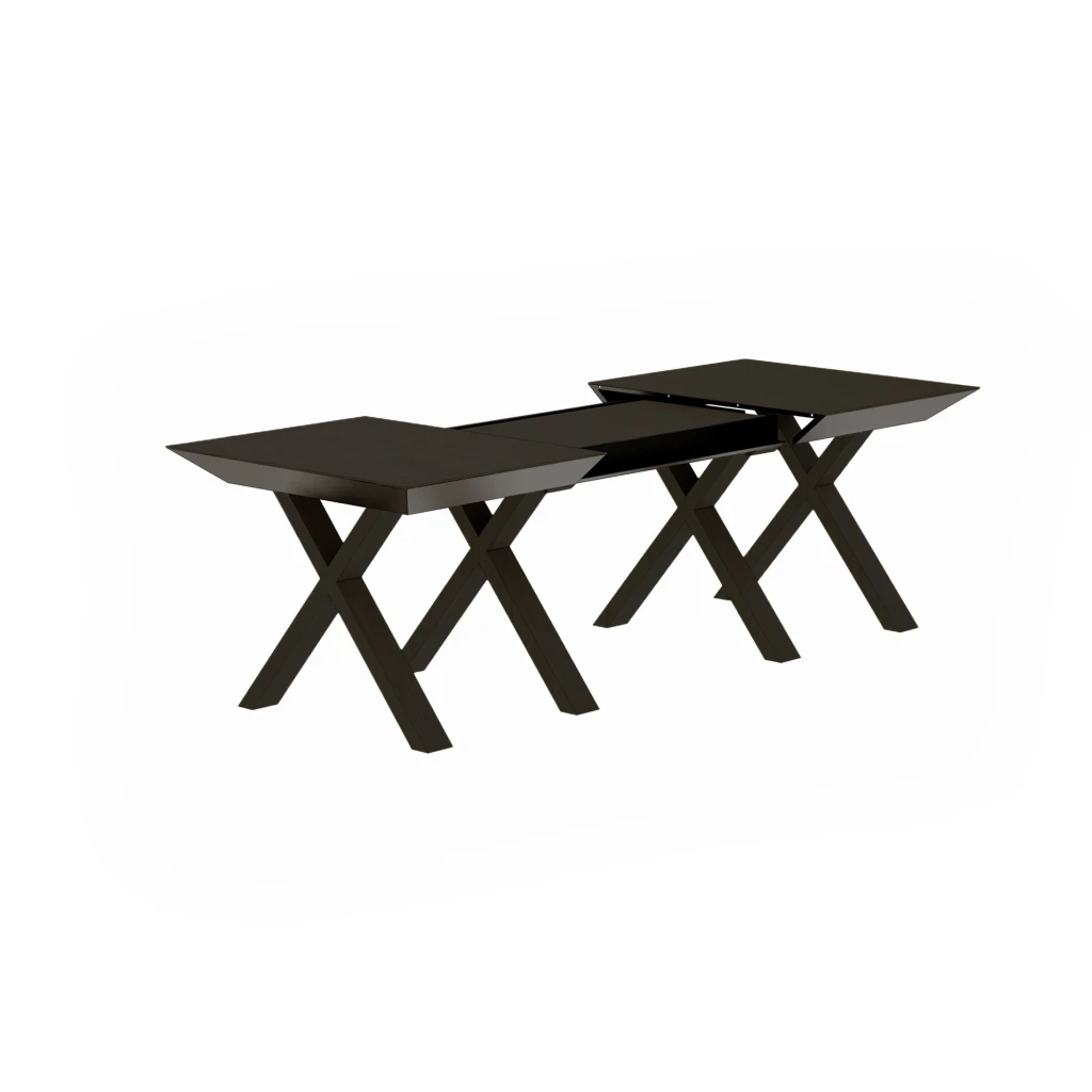 Masa madrid~black top+black legs 2