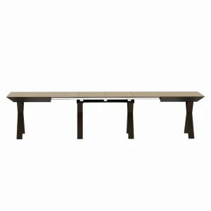 Стол madrid~natural wood+black legs Thumbnail 5