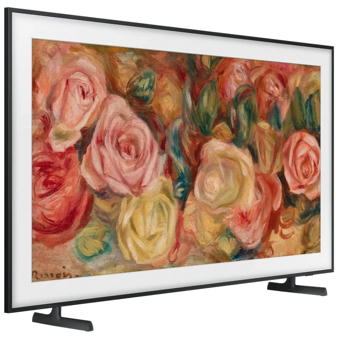 43" qled smart tv samsung qe43ls03dauxua, 3840x2160 4k uhd, tizen, черный 4