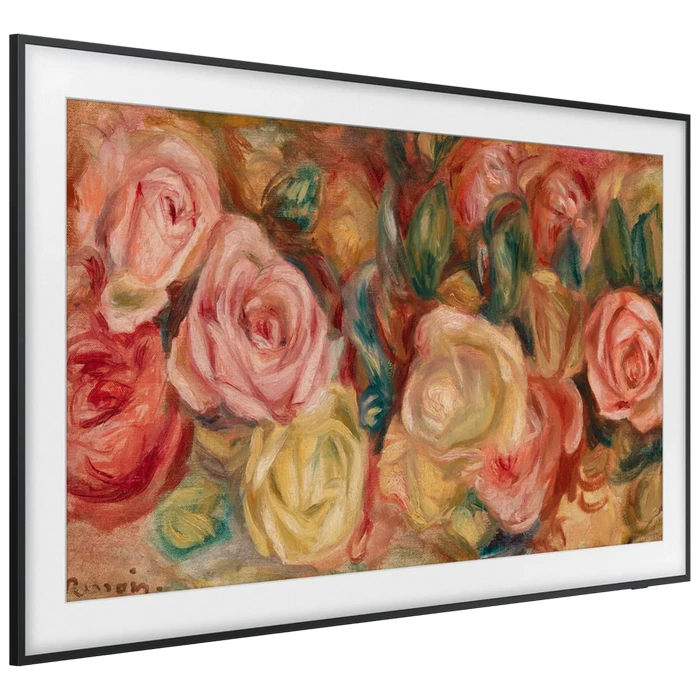 43" qled smart tv samsung qe43ls03dauxua, 3840x2160 4k uhd, tizen, черный 9