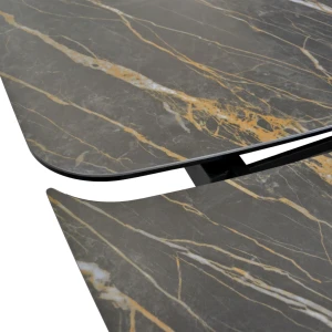 Masa extensibila asia~black gold 180+50+50*98*76 (a-4529) Thumbnail 7
