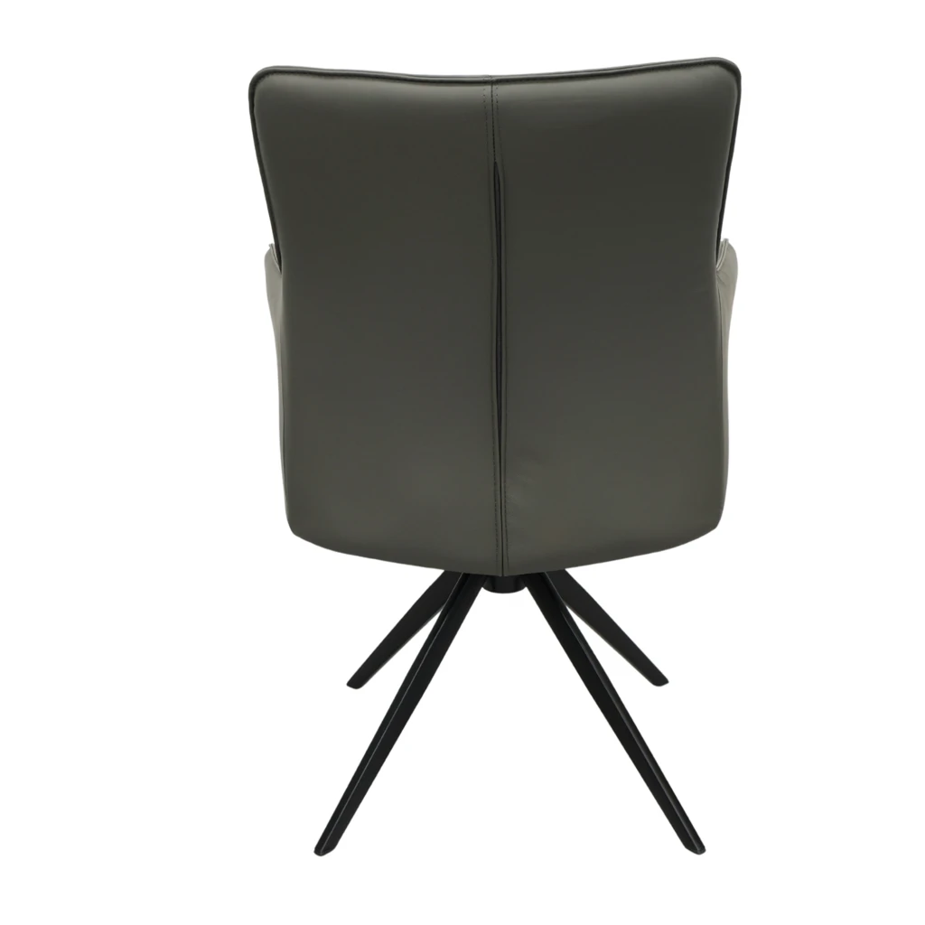 Кресло queen~c2532v кожа  grey 4