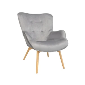 Кресло leonard~hlr20 бархат grey