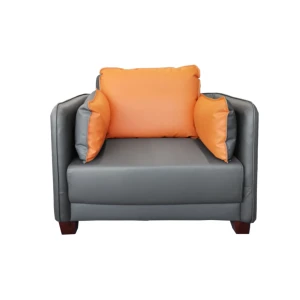 Кресло w1203 grey/orange