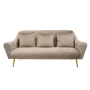 Диван gloriosa(3 места)~ms01-36+gold leg beige