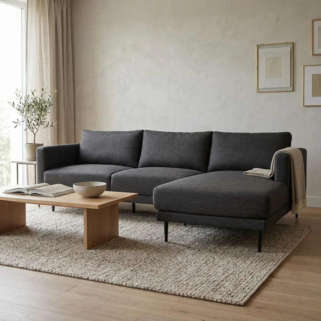Canapea era~dreapta dark grey 5