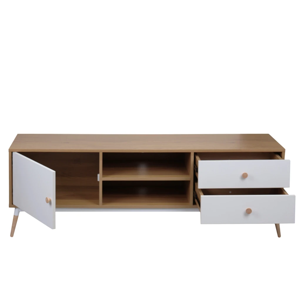Консоль тв marani 2 полки 150x40x51h 3