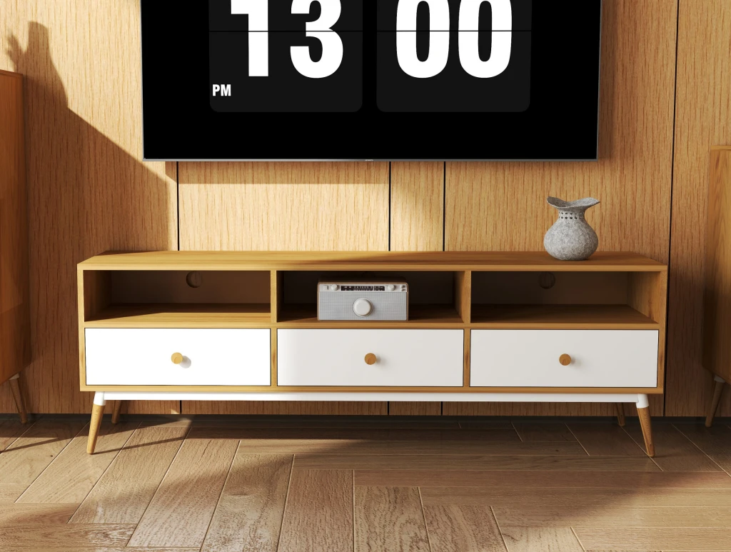 Консоль тв marani 3 полки 150x40x51h 3