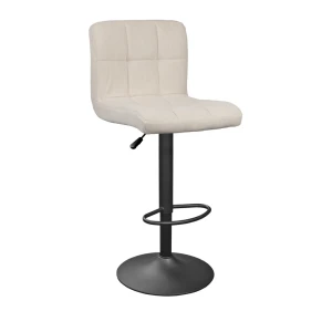 Скамейка de bar sb-044 velvet beige nr.04+black leg