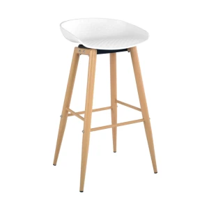 Scaun bar hector~white+transprint legs