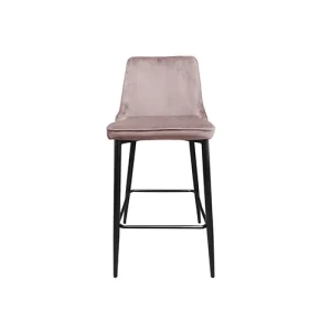 Scaun de bar clasic~pudra hlr-25+black legs Thumbnail 2