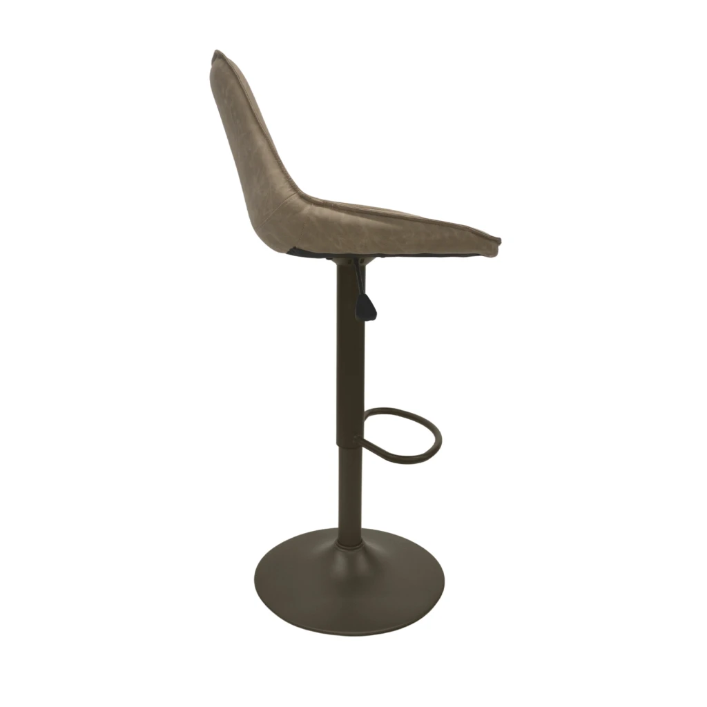 Scaun de bar sb-39~beige+bronz leg 2