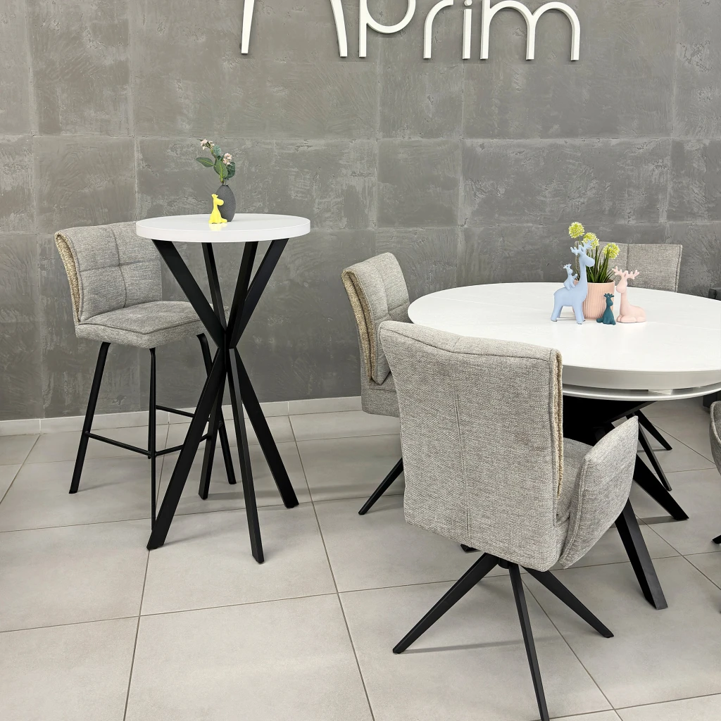 Scaun de bar lorenz~grey  jb8835 2