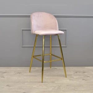 Scaun de bar maya~pink hlr25+gold legs Thumbnail 5