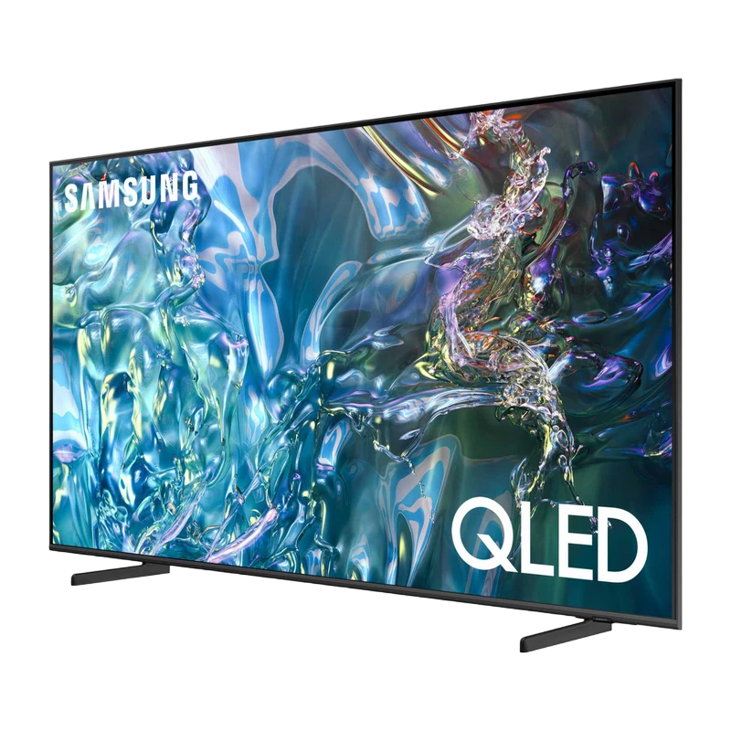 55" qled smart tv samsung qe55q60dauxua, 3840x2160 4k uhd, tizen, negru 3