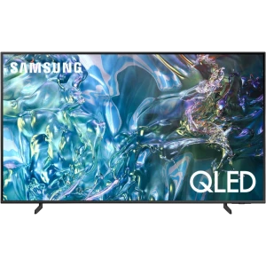 65" qled smart tv samsung qe65q60dauxua, 3840x2160 4k uhd, tizen, черный