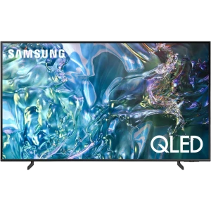 50" QLED SMART Телевизор Samsung QE50Q60DAUXUA, 3840x2160 4K UHD, Tizen, Чёрный