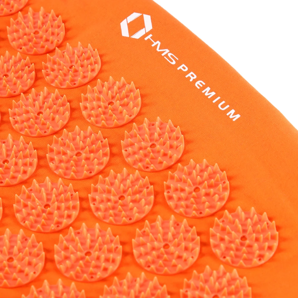 Saltea acupunctura cu perna 74*42 cm akm03 orange hms 2
